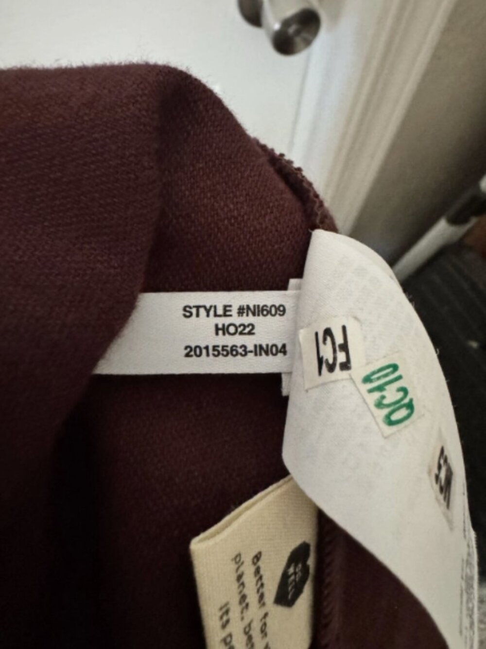 Madewell 100% Cotton Wrap Skirt Women’s 8 Side Tie Button EUC - Picture 11 of 14